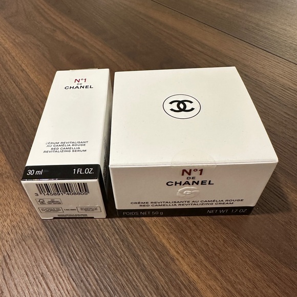 CHANEL Beauty N°1 DE CHANEL REVITALIZING SERUM and RICH REVITALIZING CREAM New - Picture 4 of 11